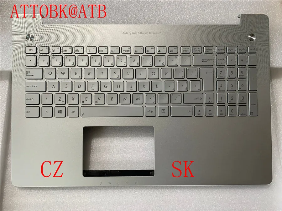 Eua la fr Teclado do Portátil Padrão para Asus R552j N550 N550jv N550jk N550lf N550ja Q550lf G550j com Luz de Fundo Novo cz sk tr - Imagem 3