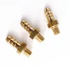 5pcs M4 M5 M6 M8 Metric Male Thread To 3mm 4mm 5mm 6mm 8mm 10mm Hose Barb OD Brass Barbed Pipe Fitting Coupler Connector ► Photo 1/2