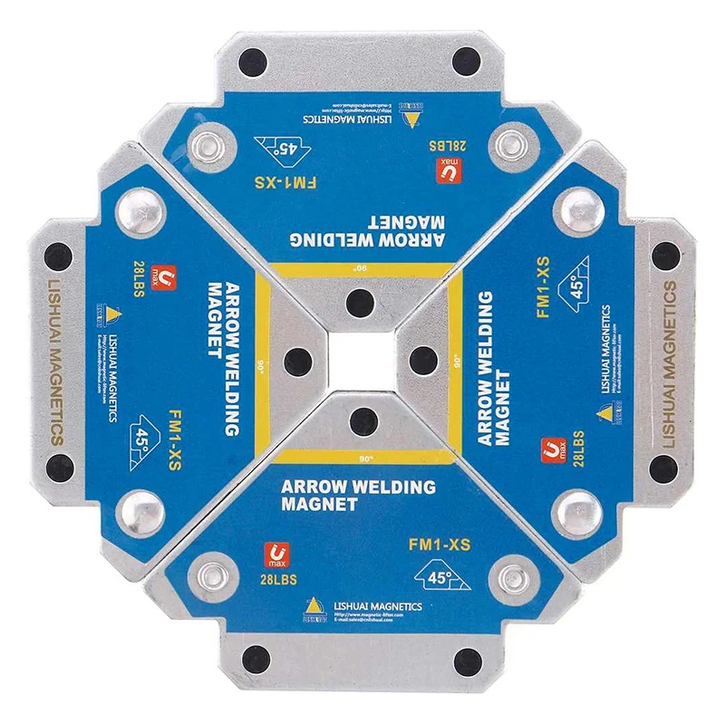 

4Pcs netic Welding Holders Multi-Angle Solder net Weld Fixer Positioner Ferrite Holding Auxiliary Locator Tools