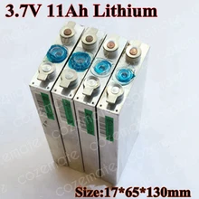 1 шт. 1765130 3,7 v 10000mah литиевые 3,7 v 10ah полимерные батарейки высокой емкости 50A алюминиевый корпус для Diy power Bank устройства для электроинструментов