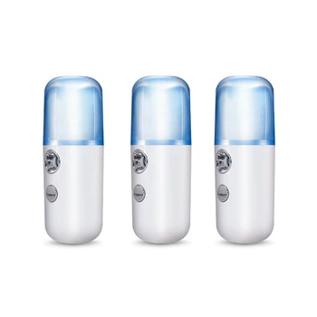 

3 Pcs Nano Mister Humidifier Cooling Mist Mini Face Humidifier Face Sprayer Humidifier Alcohol Sprayer Bottles