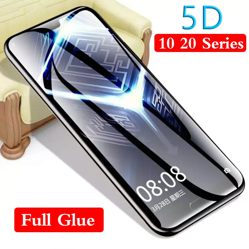 5d полностью склеенное закаленное стекло телефон чехол для Huawei P10 p20 lite аксессуары