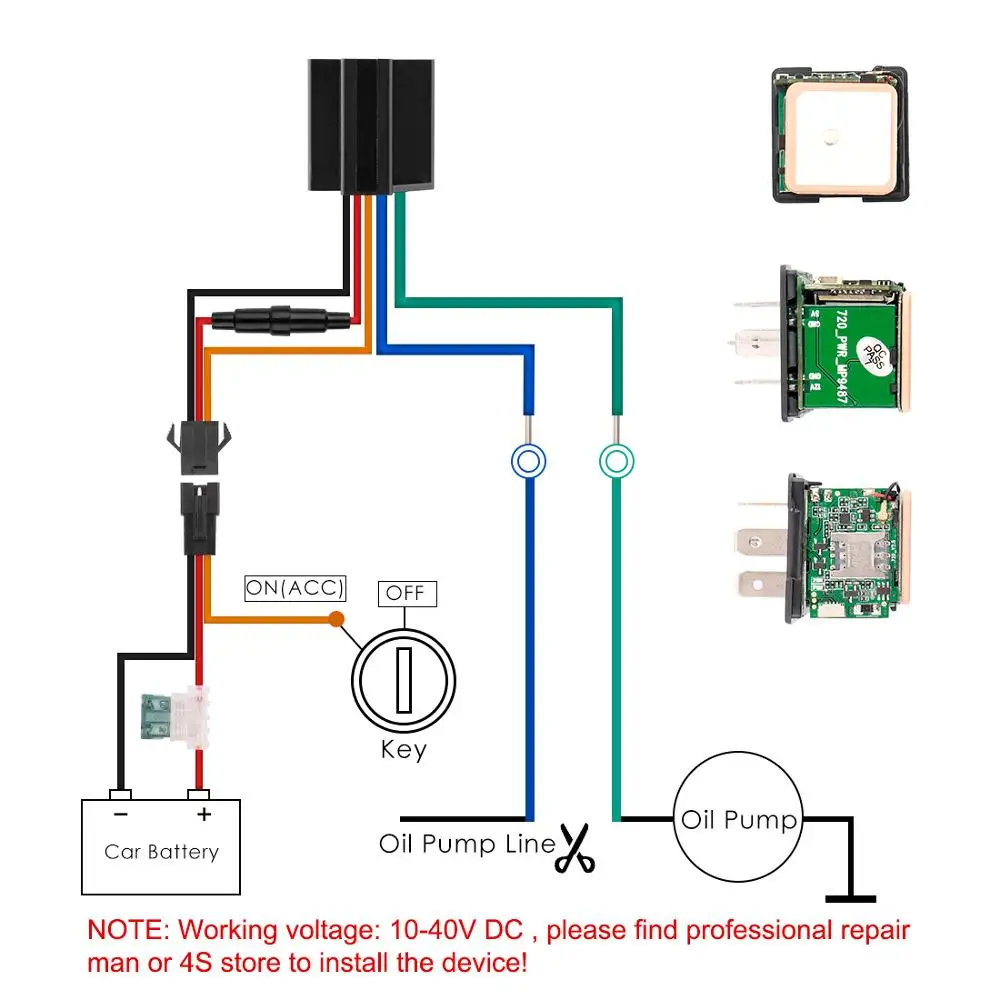 Car 4G GPS Tracker Relay GPS Fleet Management Real Time Locator GPRS GSM Tracking Free APP