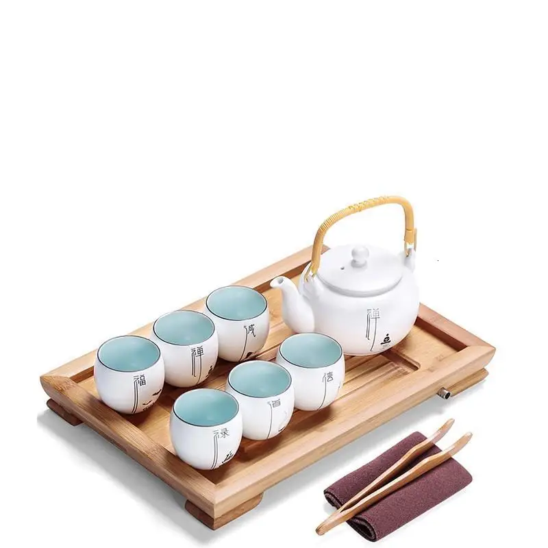 MODEL M Gongfu Чайник для кухни для путешествий с заваркой Свадебный потертый шик чайный горшок китайский Китай украшения дома аксессуары чайный набор посуды - Цвет: MODEL M