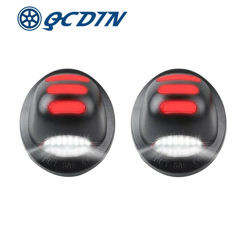 

QCDIN 1 пара светодиодных ламп для номерного знака для Ford F-150 2001-2014, 12 В, 6000 К