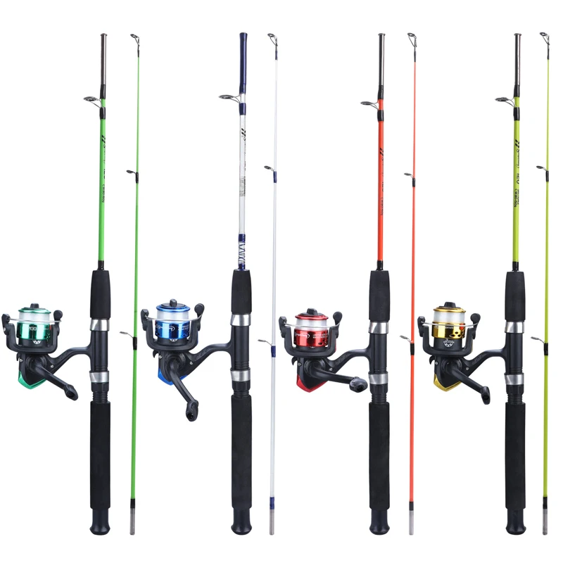 Sougayilang 4 Color 120cm Spining Fishing Combo 2 Section EVA Handle Ultralight Resin Body Rod and 3BB Fishing Reel Fishing Set Sougayilang 4 Color 120cm Spining Fishing Combo 2 Section EVA Handle Ultralight Resin Body Rod and 3BB Fishing Reel Fishing Set