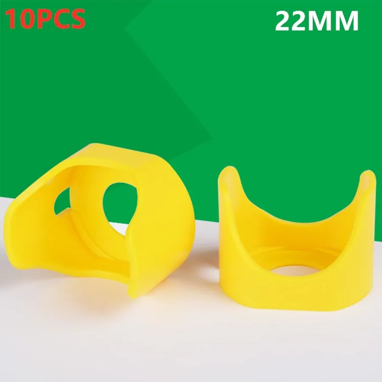 

10pcs diameter 22mm push button switch accessories Emergency stop button protective cover ring