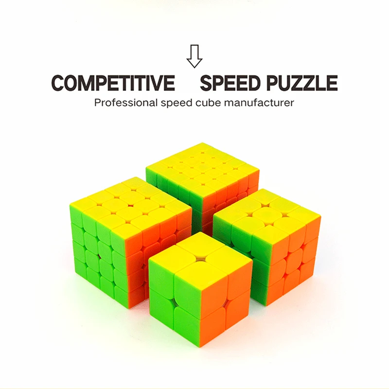 Новое издание MoYu Yuhu Meilong 2x2x2 3x3x3 4x4x4 5x5x5 Подарочная коробка Скорость Волшебные