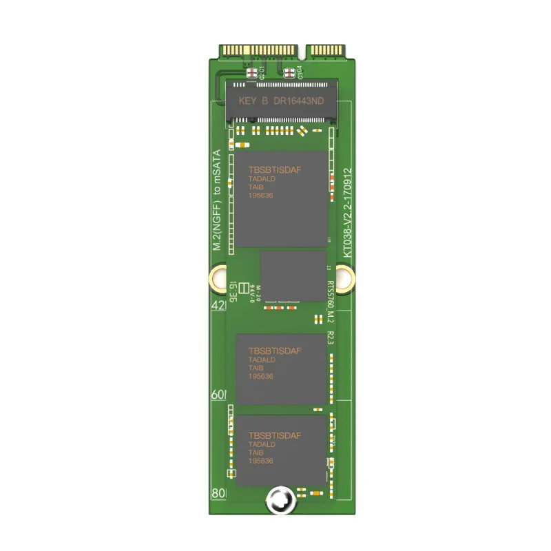 MAIWO KT038 Riser Card M.2 to MSATA твердотельный привод Riser