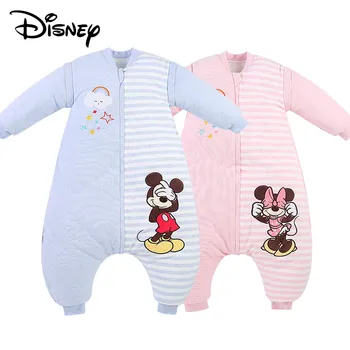 

Disney 2020 Mickey Minnie 0-6 Year Old Newborn Baby Soft Sleeping Bag Autumn and Winter Warm Children's Integrated Sleeping Bag