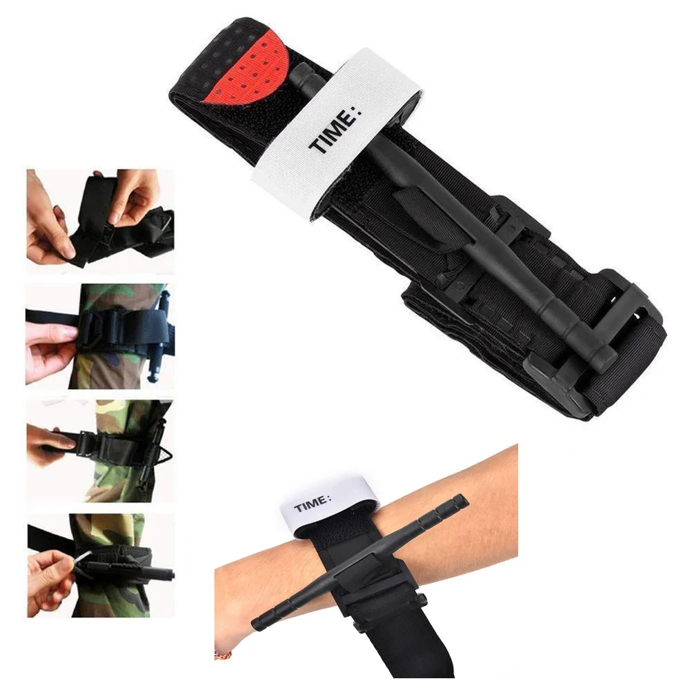 

Outdoor Combat Tourniquet Medical Emergency First Aid Kits Tactical Equipment Buckle Stop Bleed Stanch Strap Bands