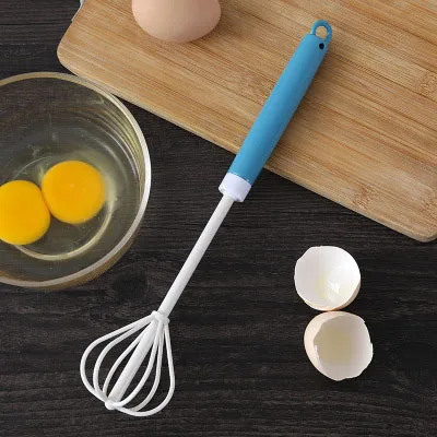 Semi-Automatic Stainless Steel Cream Whisk Baking Manual Whisk Kitchen Accessory Gadget