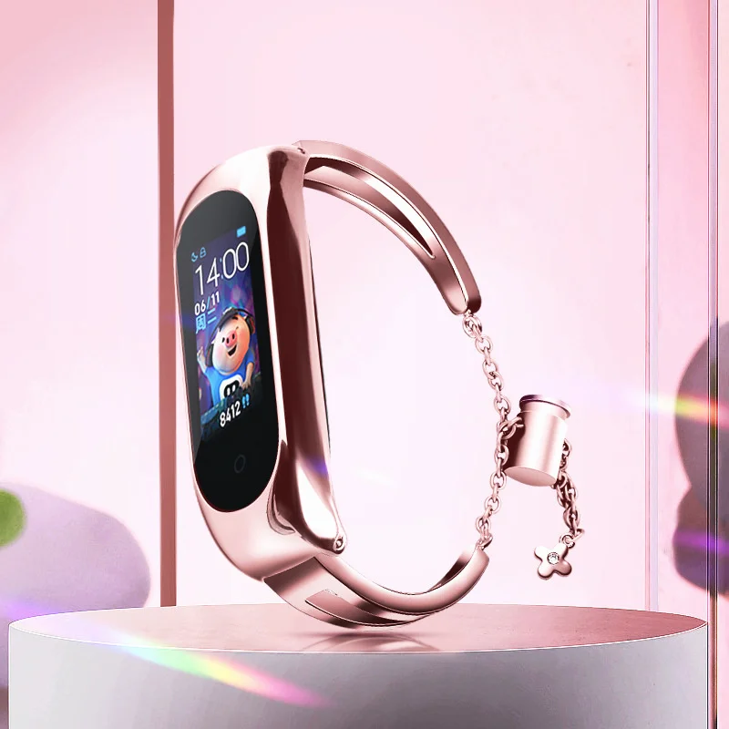 Ремешок сменный из нержавеющей стали для спортивных часов Xiaomi Mi Band Mi3/4/5/6 |
