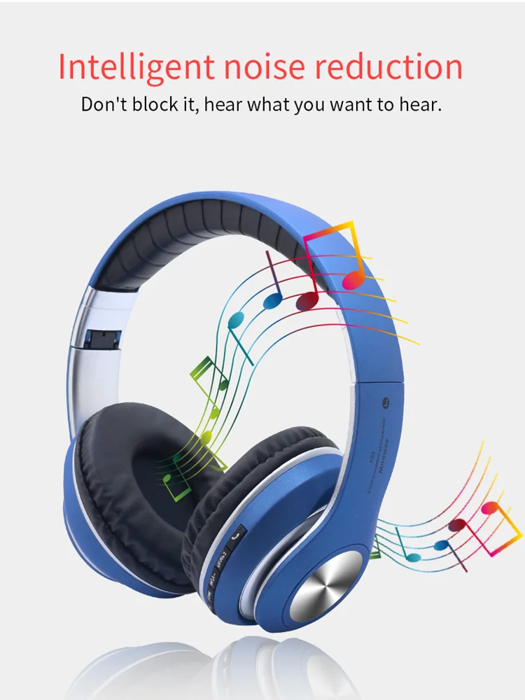 V33 Bluetooth V5.0 бас гарнитура беспроводные наушники Bluetooth стерео HIFI наушники с микрофоном TF карта AUX кабель