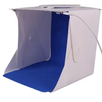 

2 Led Lights Highlight Portable Studio Set Small Photo Props Shooting Tent Box Kit Photographic Equipment
