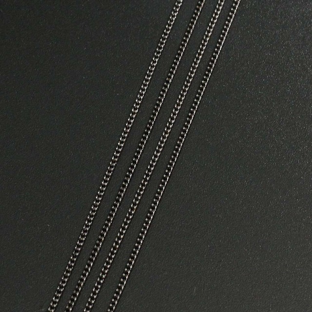 10m/lot Gold Rhodium Metal Plated Necklace Chains For DIY Brass Bulk Necklace Chain Jewelry Making Materials Handmade