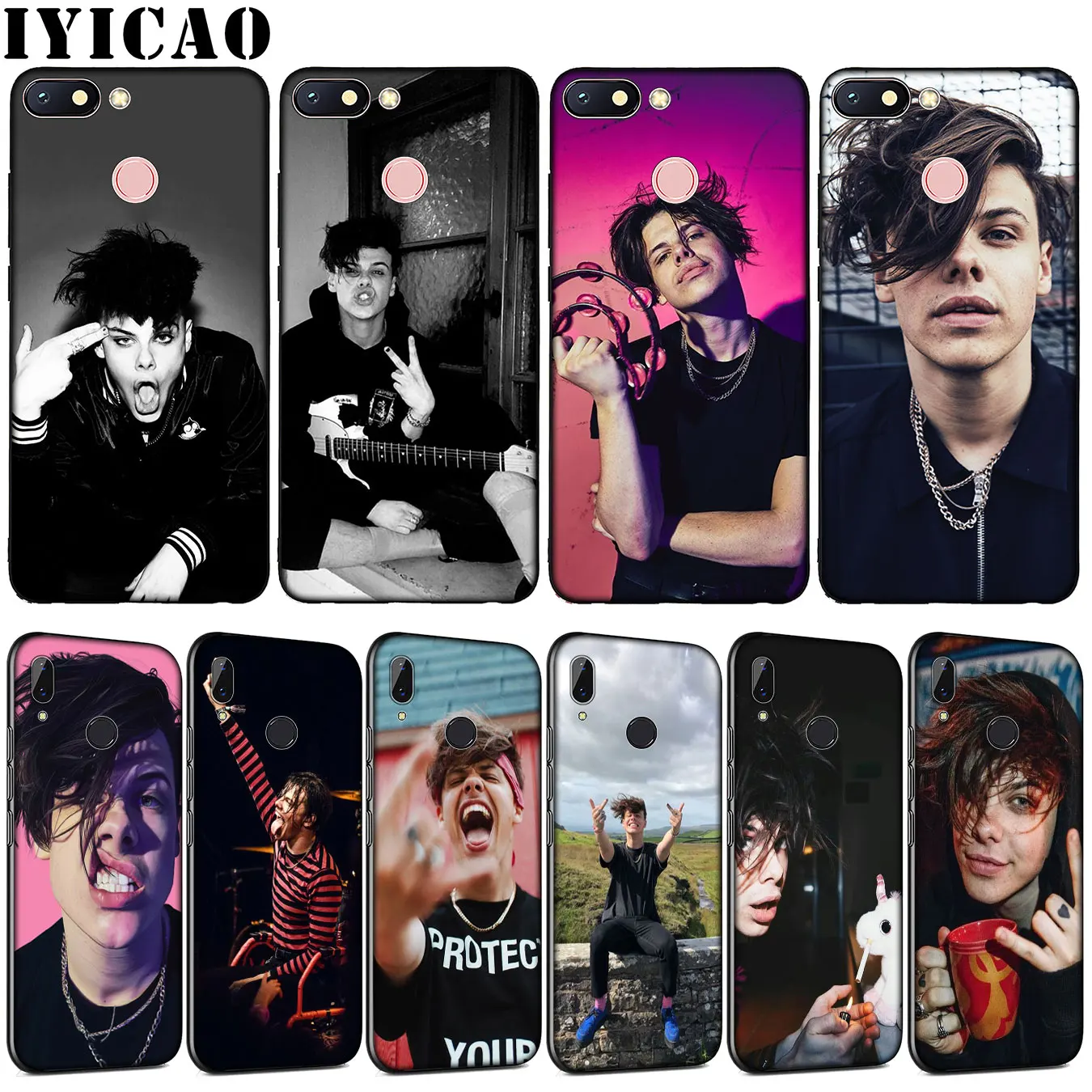 cool Yungblud Soft TPU Silicone Phone Case for Xiaomi Redmi Note 8 8A 8T 7 7A 6 6A 5 5A GO S2 K30 K20 Pro Cover |