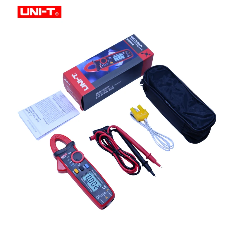 Цифровой мини мультиметр UNI T UT210D UT210E Бесконтактный измеритель