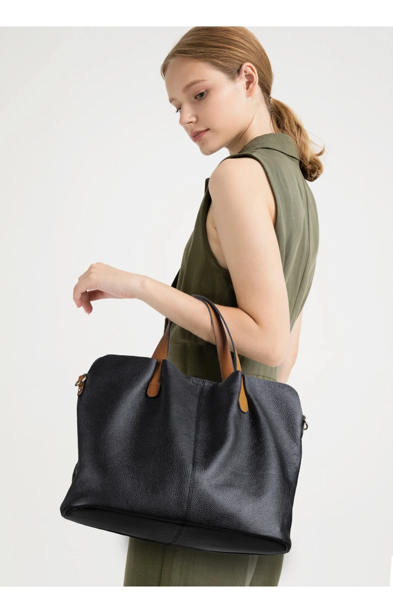 GIONAR RFID Премиум ручной работы Корова верхний слой кожи Хобо сумки дизайнер через плечо кошелек большая сумка для женщин