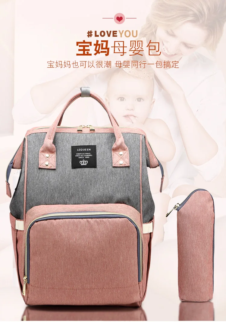 LEQUEEN USB сумка для подгузников, рюкзак для ухода за ребенком, для мамы, для мам, для беременных, водонепроницаемая сумка для беременных, Bolsas