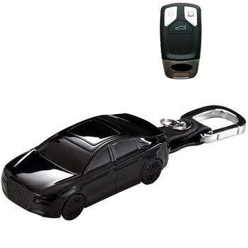 

Car Model Shape Car Remote Key Cover Case Shell For Audi A4 Allroad B9 Q5 Q7 TT TTS 4M 8S 2016 2017 2018 Accessories