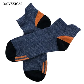 

3Pairs/lot=6pieces Autumn Winter Hiking Mountaineering Mens Boat Socks Shallow Mouth Sports Male Fashion Socks