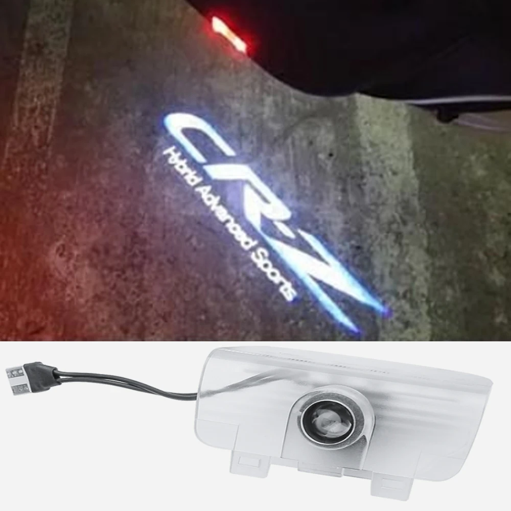 2pcs/lot CR-Z Hybrid Advanced Sports Emblem Light For Honda Odyssey Car Door Welcome | Автомобили и мотоциклы