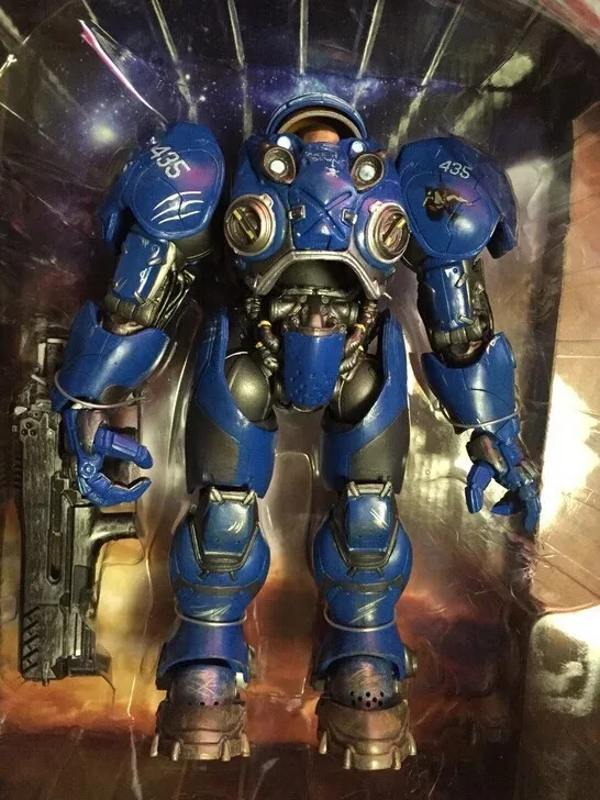 StarCraft 2dc Storm Hero тайский КИТ Финли Terran Marines суставы Супер милый мультфильм Гараж Комплект