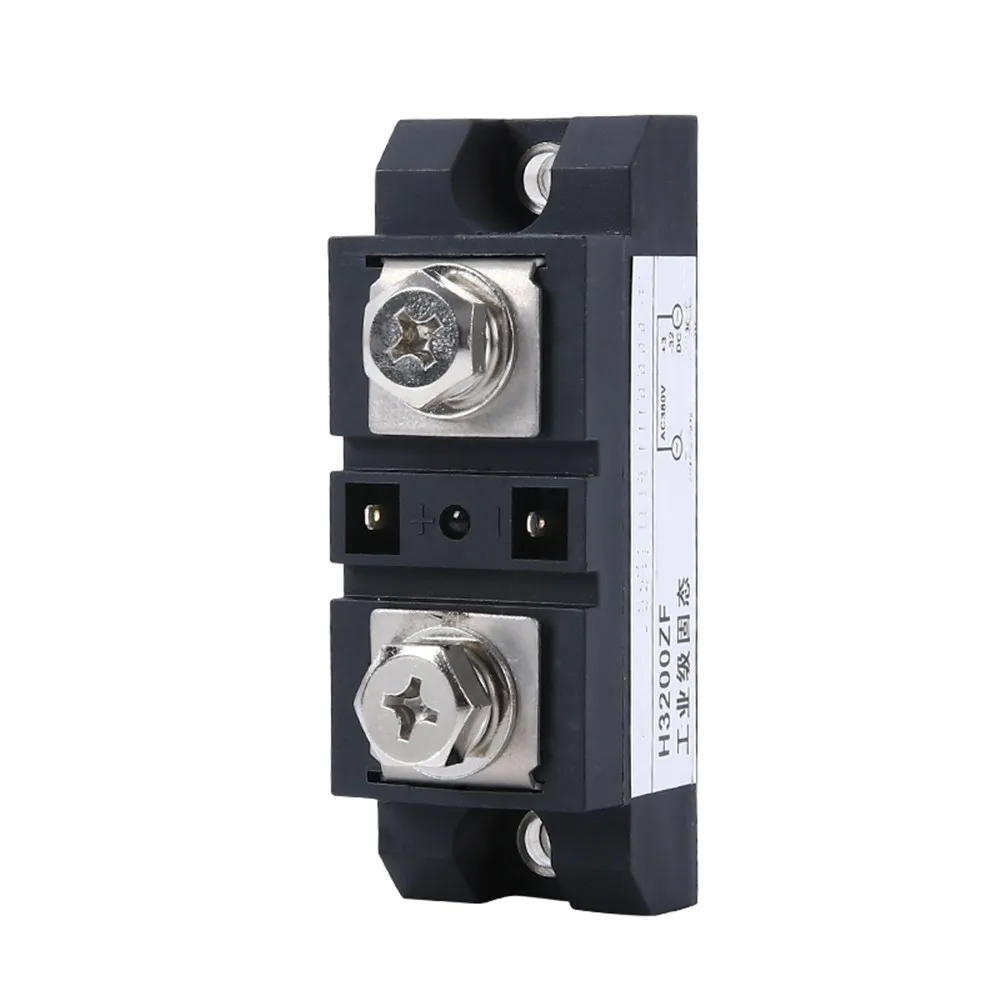Прямоугольные 2 Клеммы H3300ZF твердотельное реле SSR 3-32VDC/380VAC 200A 300A 400A w кабель |