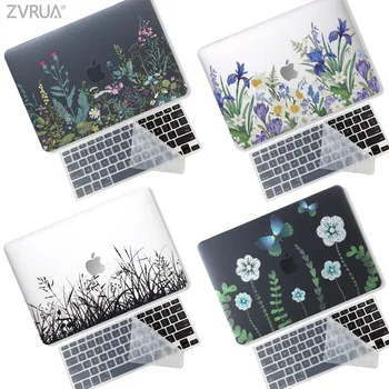 

New 3D Print Creative Laptop Case For MacBook Air Pro Retina 11 12 13 15 inch with Touch Bar , Case +Transparent Keyboard Cover