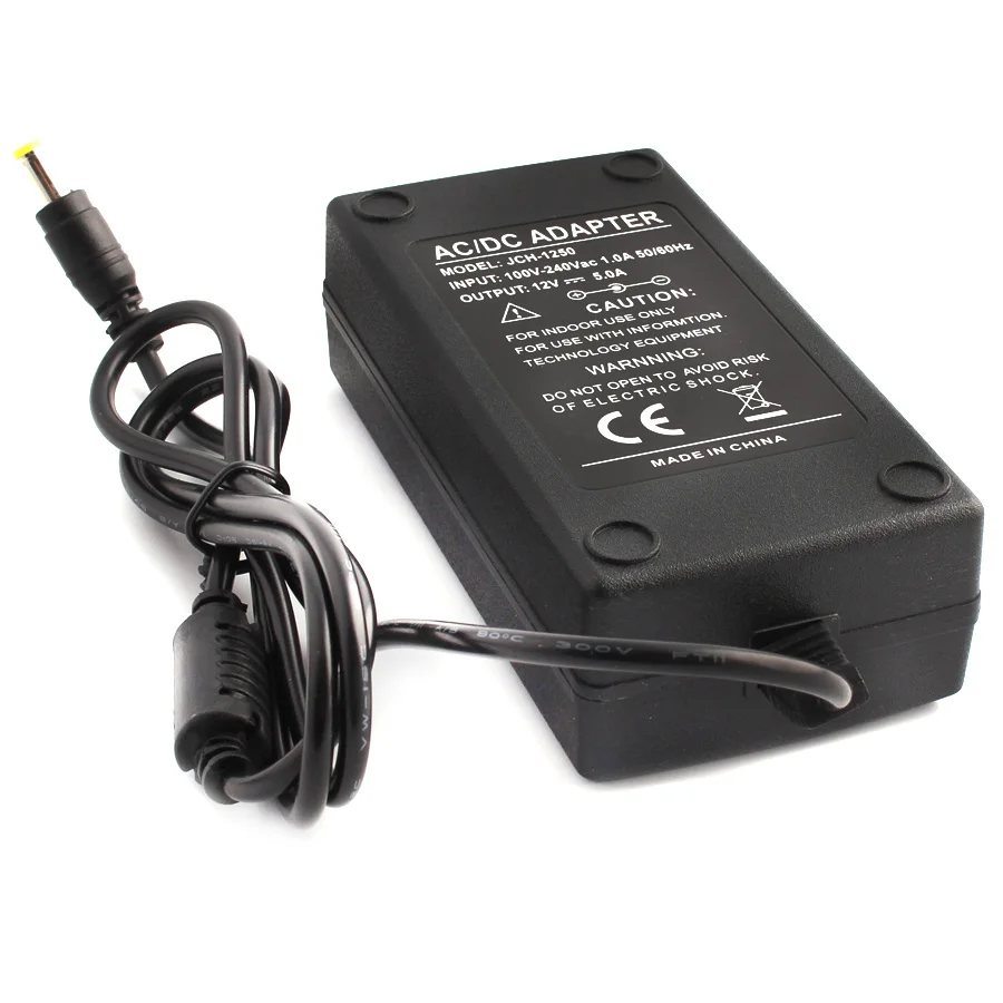 Питание Зарядное устройство Трансформатор Адаптер 5В 5A 6A 8A 220 V в 12v Универсальный питания ЕС США штекер для RGB 5050 5630 Светодиодные полосы света