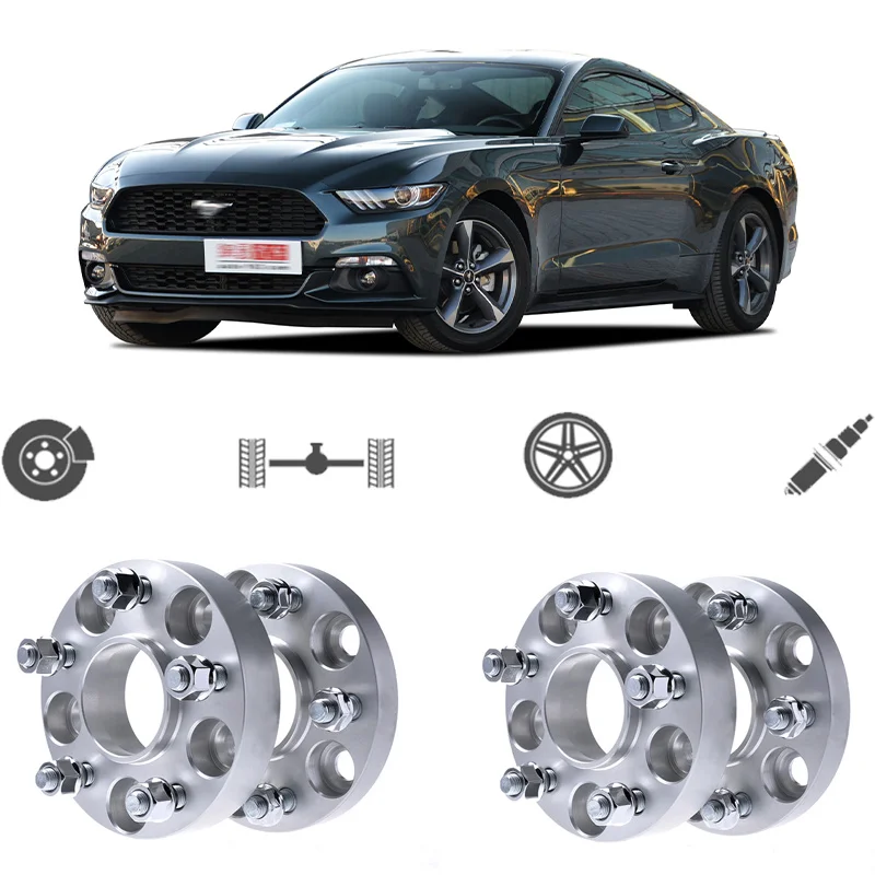 Teeze 4 шт. 5X114.3 70.5CB 30 мм толщиной Hubcenteric колесные Распорки адаптеры для Ford Mustang 2015-2018 |