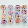 12pc/lot Disney Princess Crystal  Acrylic baby girl Kids Finger Rings Party Costume Birthday Party Favors Gifts Party Supplies ► Photo 3/6