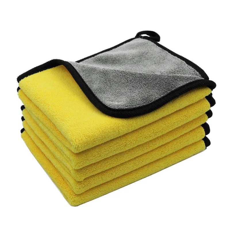 1 Pcs Professional car wash towel 30x40cm Super absorbent rag Washing Drying Towel Strong Thick Plush Car Cleaning Cloth | Автомобили и