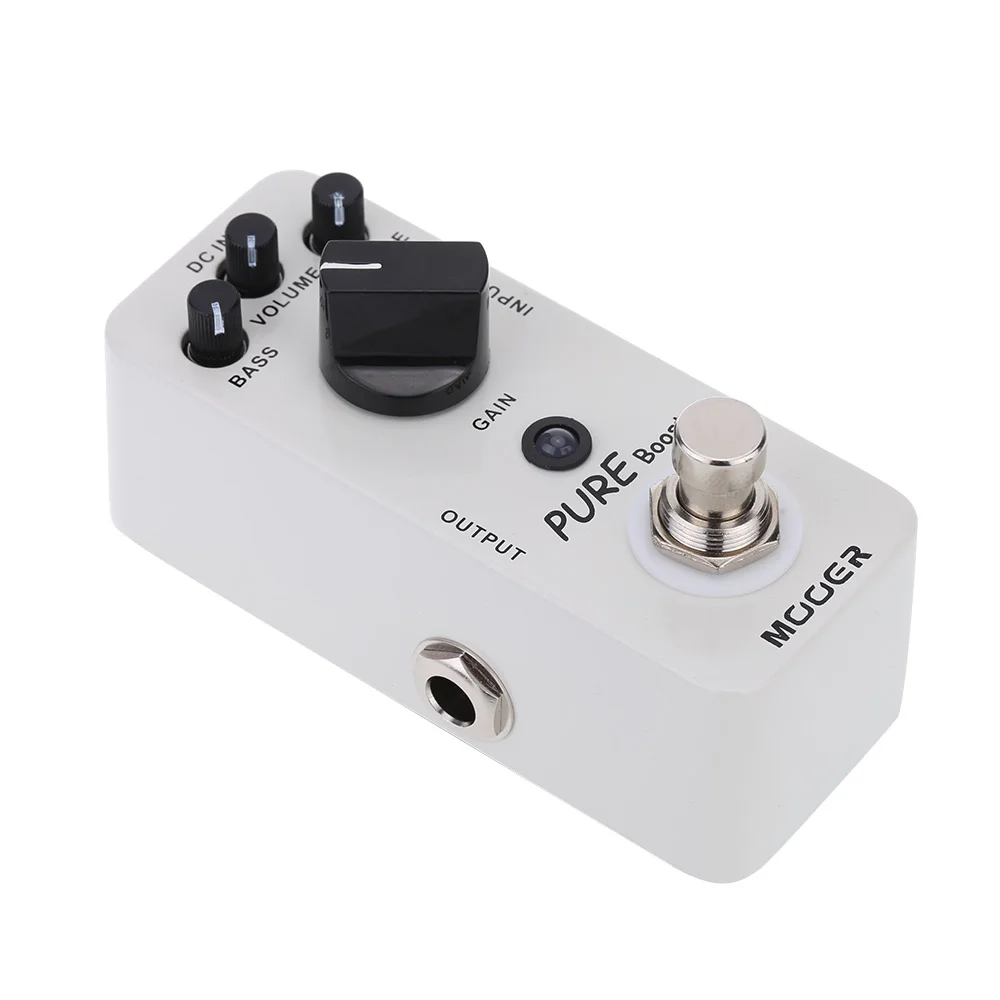 

Hot New Pure Boost Micro Mini Boost Effect Pedal for Electric Guitar True Bypass