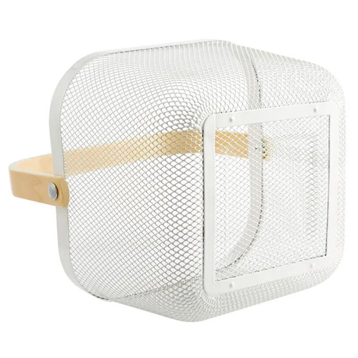 Metal Cosmetic Box Desktop Storage Basket Sundries Organizer Space Saving Basket PAK55