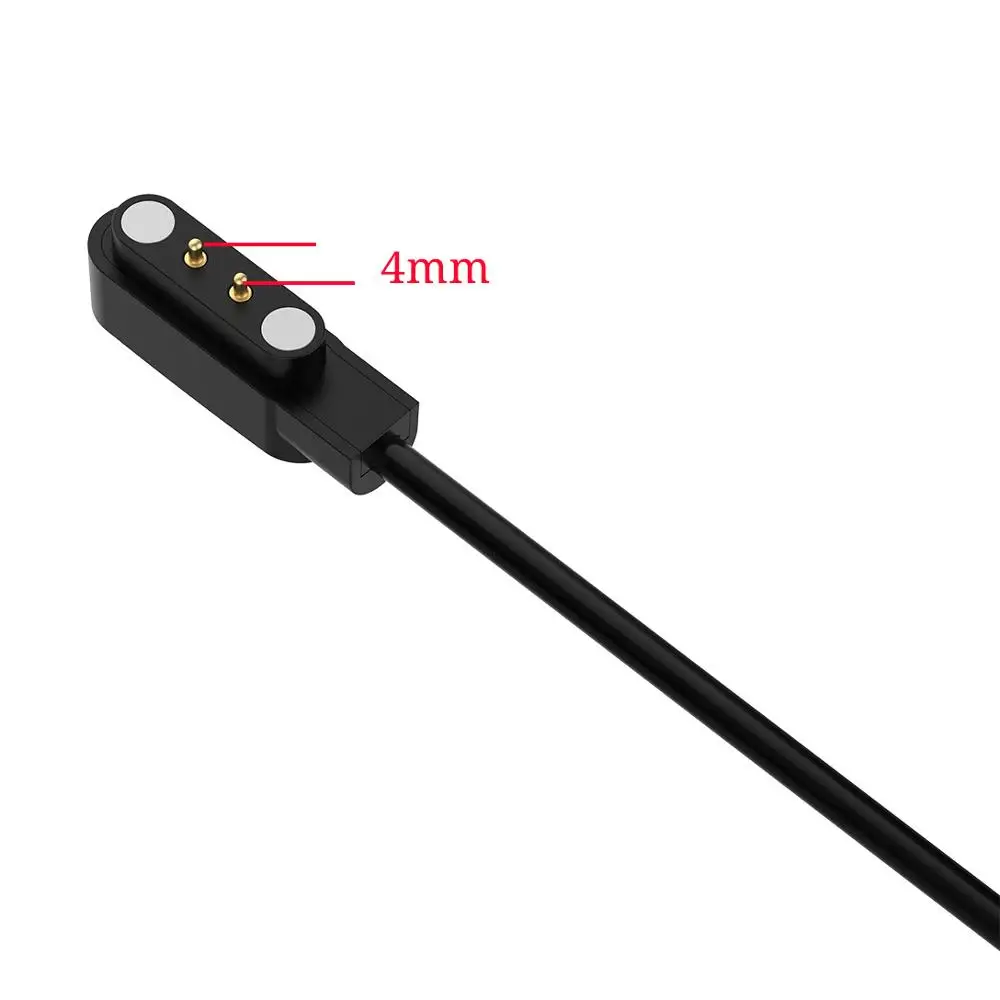 Zurexa Pengisian Kabel untuk IWO W26 Smart Watch 2PIN 4Mm Magnetic  Pengisian Kabel untuk Smart Watch Accessories USB Watch kabel|Pintar  Aksesoris| - AliExpress