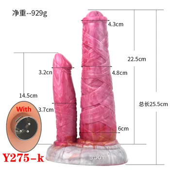 Sex Machine Attachment Senior Silicone Accessories Animal Dog Horse Dildos Anal Plug Strange Tentacle Penis 3XLR Quick Connector 3