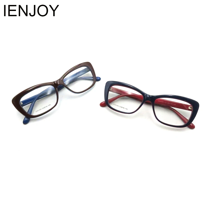 

IENJOY Square Glasses Women Eyeglasses Frames Brand Designer Optical Frames Fashion Eyewear for Female Computer Glasses