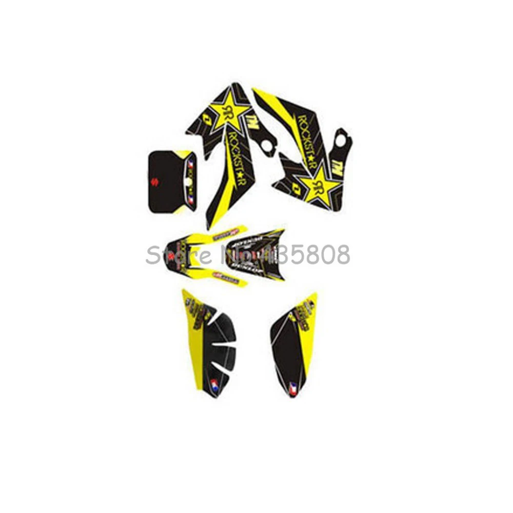 3 м Графический набор наклейки для honda MOTO dirt pit bike запчасти XR CRF50 Новинка |