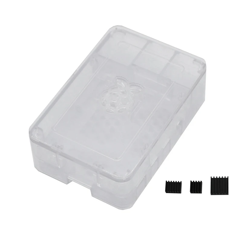 Для Raspberry Pi ABS чехол Корпус коробка V4 с радиатором для Raspberry Pi 4B
