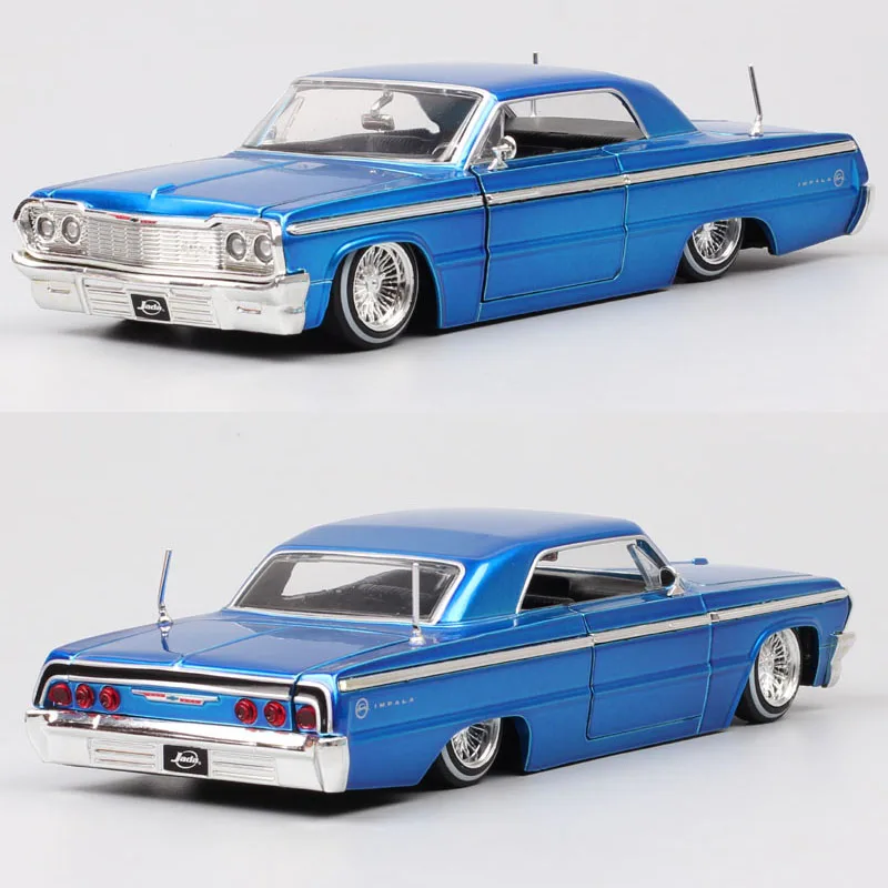 Детские весы 1:24 винтажные старые 1964 Chevrolet IMPALA Chevy Diecast и игрушечные автомобили