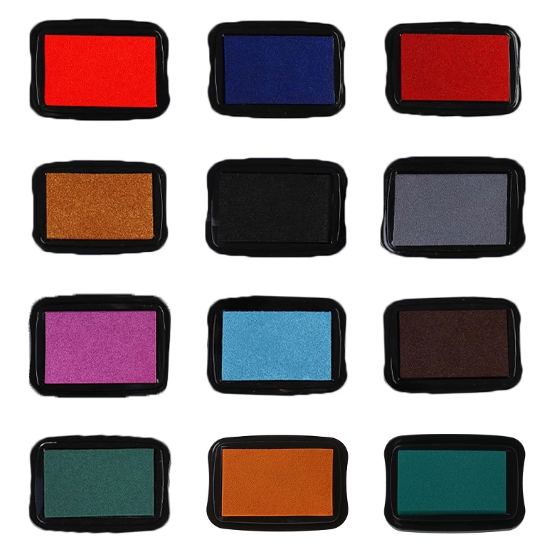 Acheter Tampon encreur de couleur rétro pour peinture au doigt,  Scrapbooking, bricolage, décoration, tampon encreur coloré, Palette de  tampons en caoutchouc