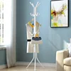 175 x 45cm Metal Coat Rack Assembled Living Room Floor Hat Clothing Display Stand Home Furniture Multi Hooks Hanging Clothes 5