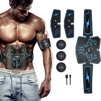 

Electric Trainer For Press Muscle Stimulator Fitness Body Slimming Fat Burning Machine Ems Trainer Abdominal Exercise Belt