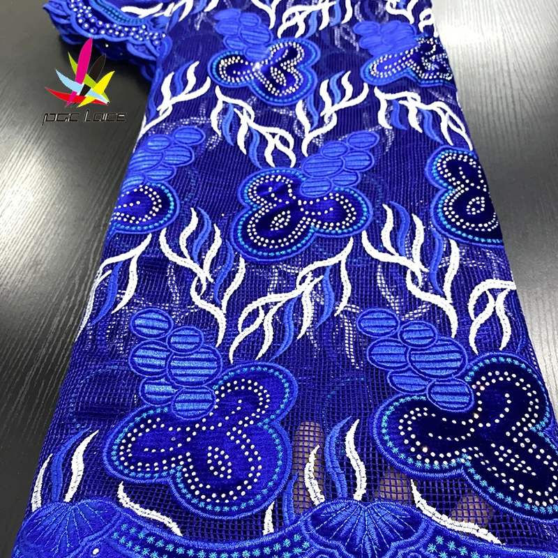 Серебряный цвет Африканский бархат ткань блёстки чистая кружевная высокого
