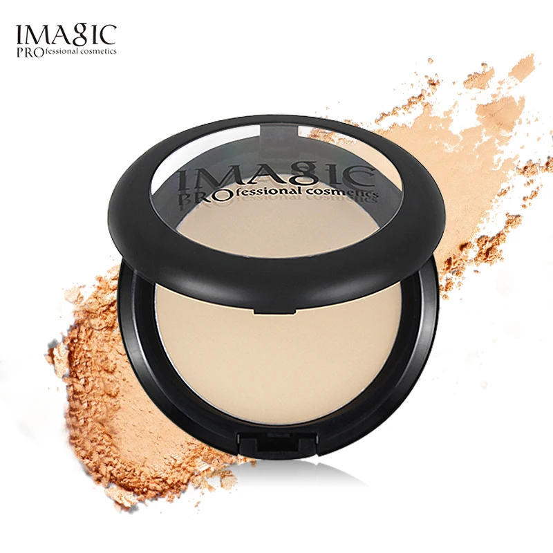 IMAGIC Четырехцветная рассыпчатая пудра для макияжа порошок медовый порошок контроль масла стойкая Маскировка Водонепроницаемая Сетка Красный сухой порошок удобен