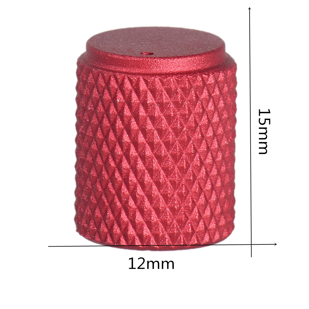 Volume Potentiometer Aluminum Knobs Sand Blast Knurling Knob Solid Machined Metal Knob Potentiometer Knobs Volume Audio Adjustment