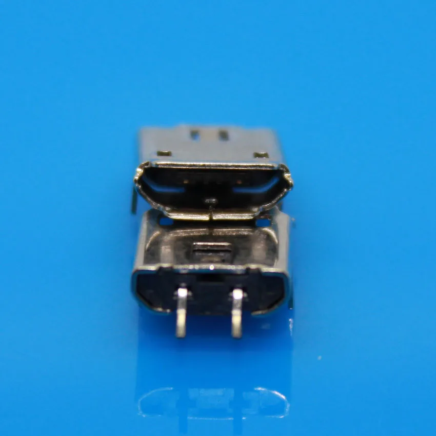 JCD 1 шт. MICRO USB 2 контактный разъем интерфейса SMD SMT pcb док разъемы DIY части P розетка Mike