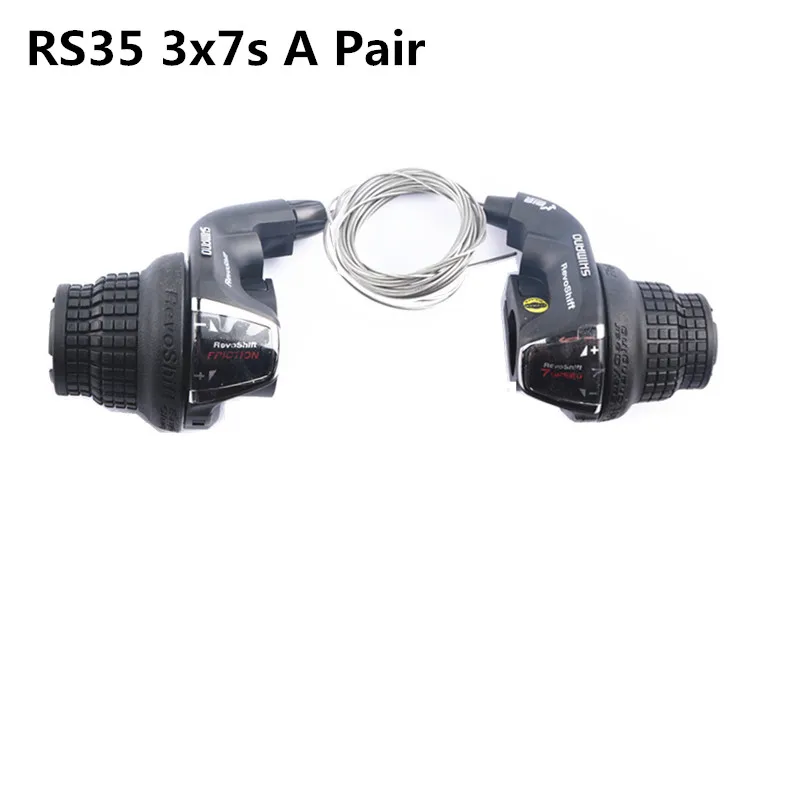 Description Picture 4 of itemShimano Tourney SL RS36 RS35 RS25 Revoshift Bike Twist Shifter Lever 3s 6s 7s 18s 21s RS35 Handlebar For MTB Bike Bicycle Parts